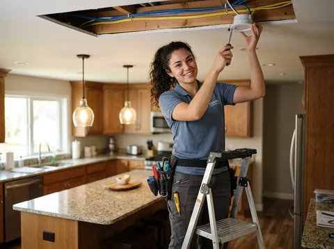 AI call answering for electricians