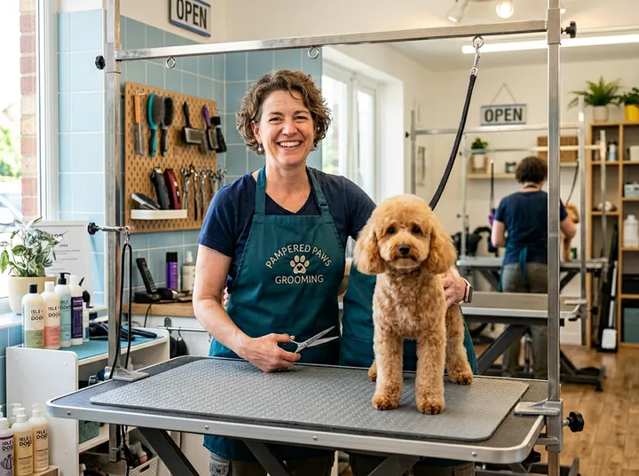 Pet Grooming using Hey Jodie AI answering service